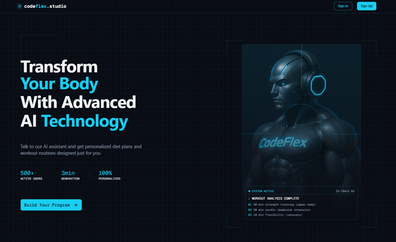 CodeFlex screenshot